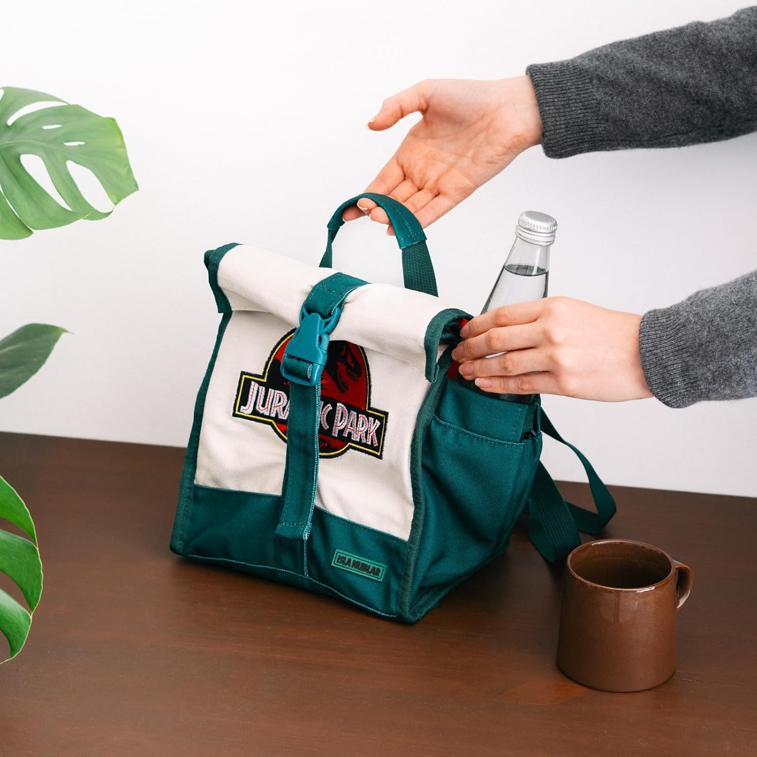 Bolsa almuerzo Clásica Jurassic Park Oficial - Imagen 4