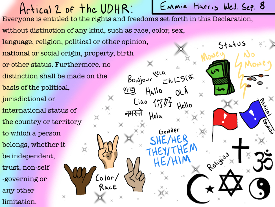 Human Rights Graphic