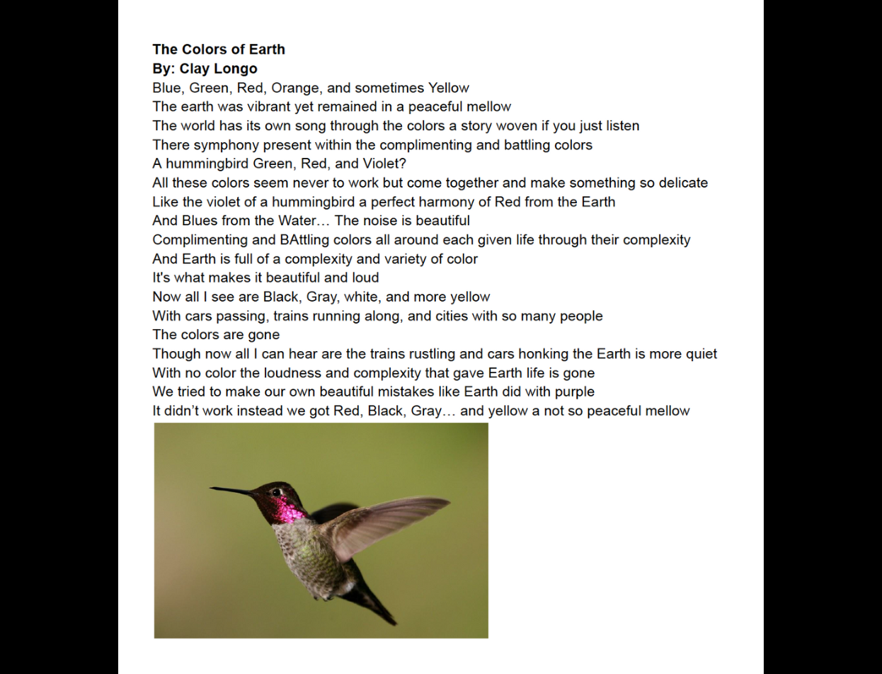 Earth Day Poem