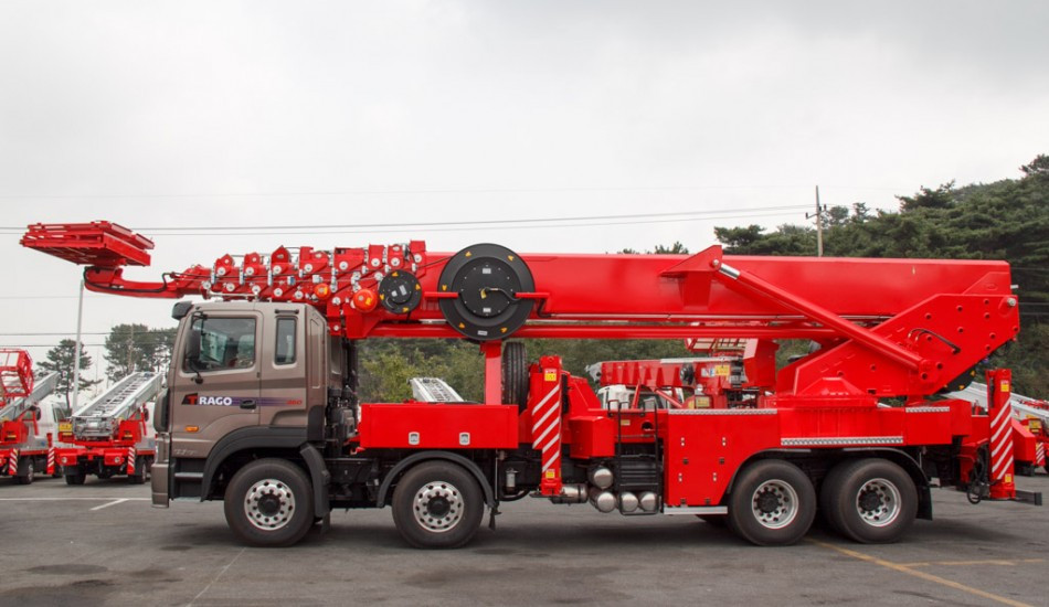 Автовышка АГП 45 метров N9A1 на базе Daewoo
