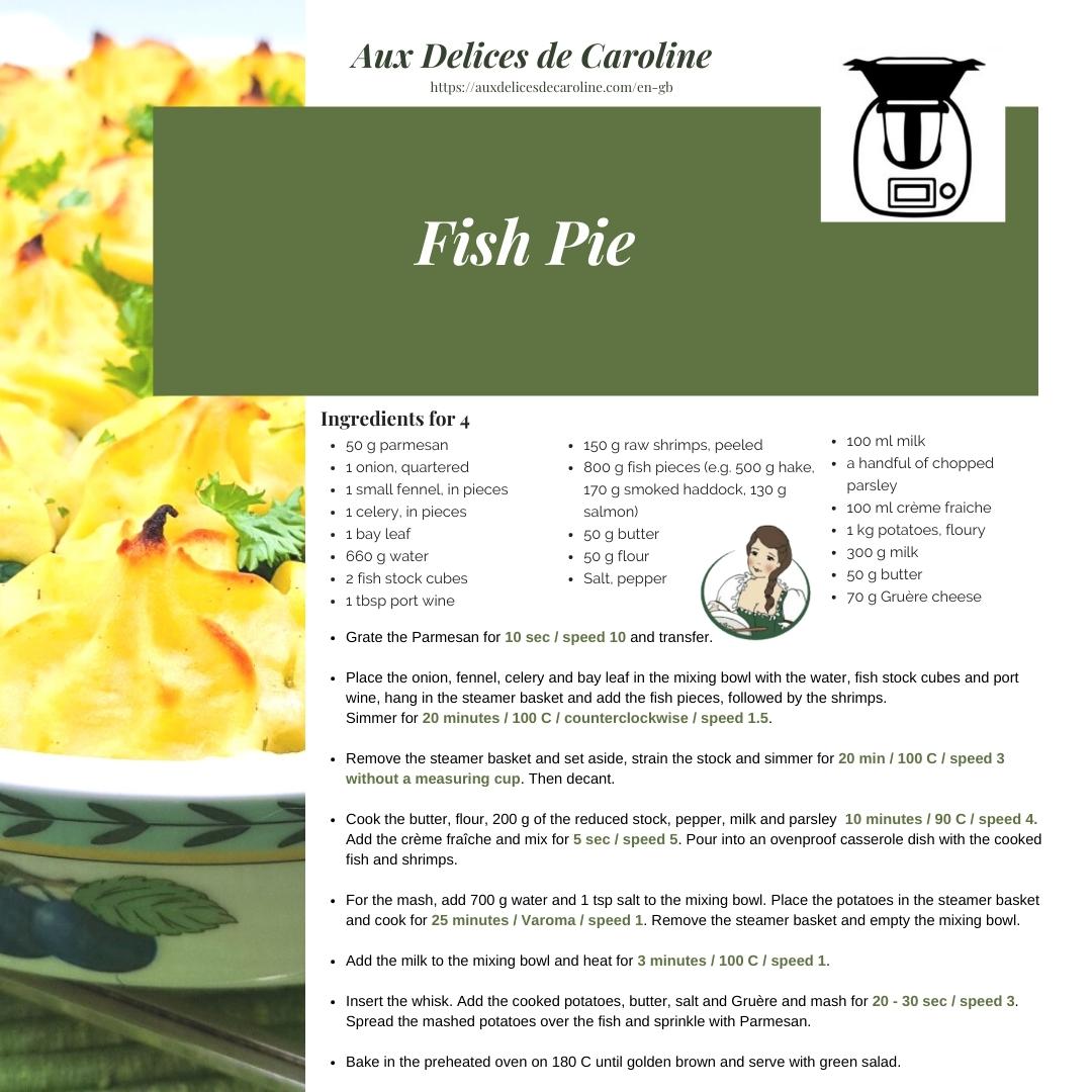 Fish Pie (traditional & Thermomix)