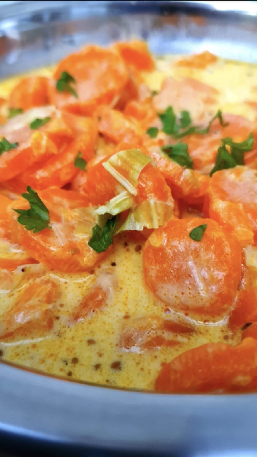 Cream carrots (traditional & Thermomix)