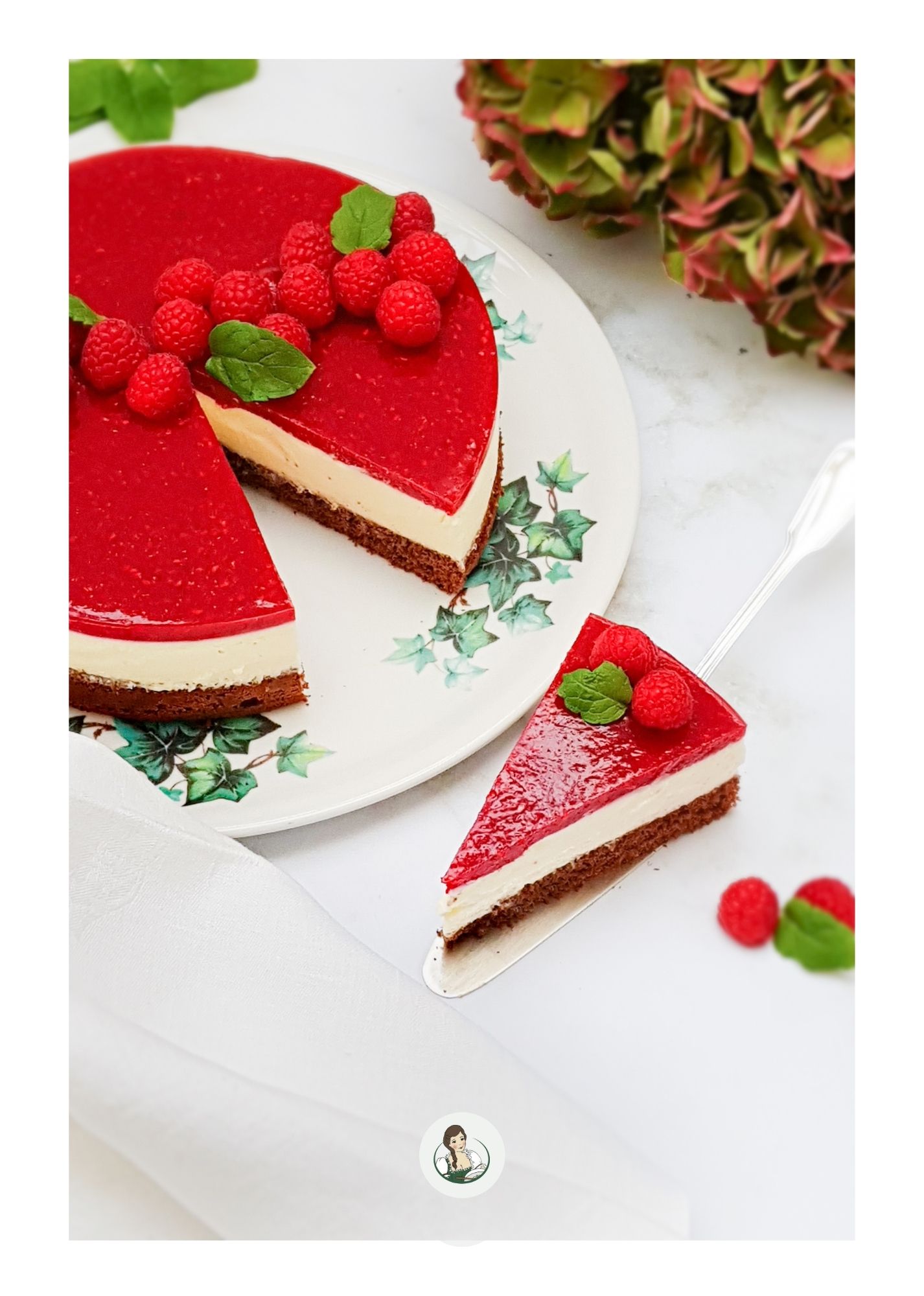 Schoko-Himbeer-Joghurt Torte