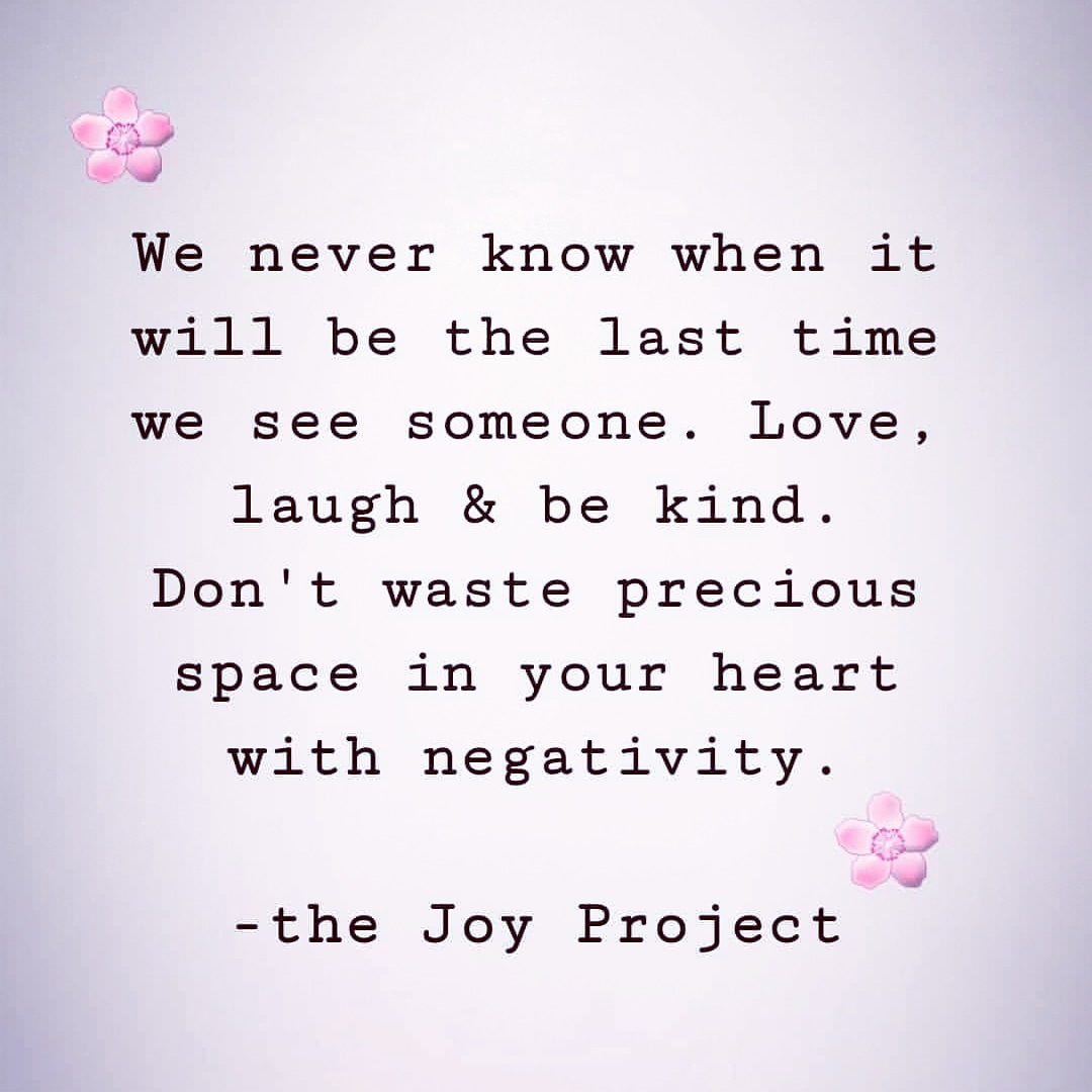 Goodbye Negativity