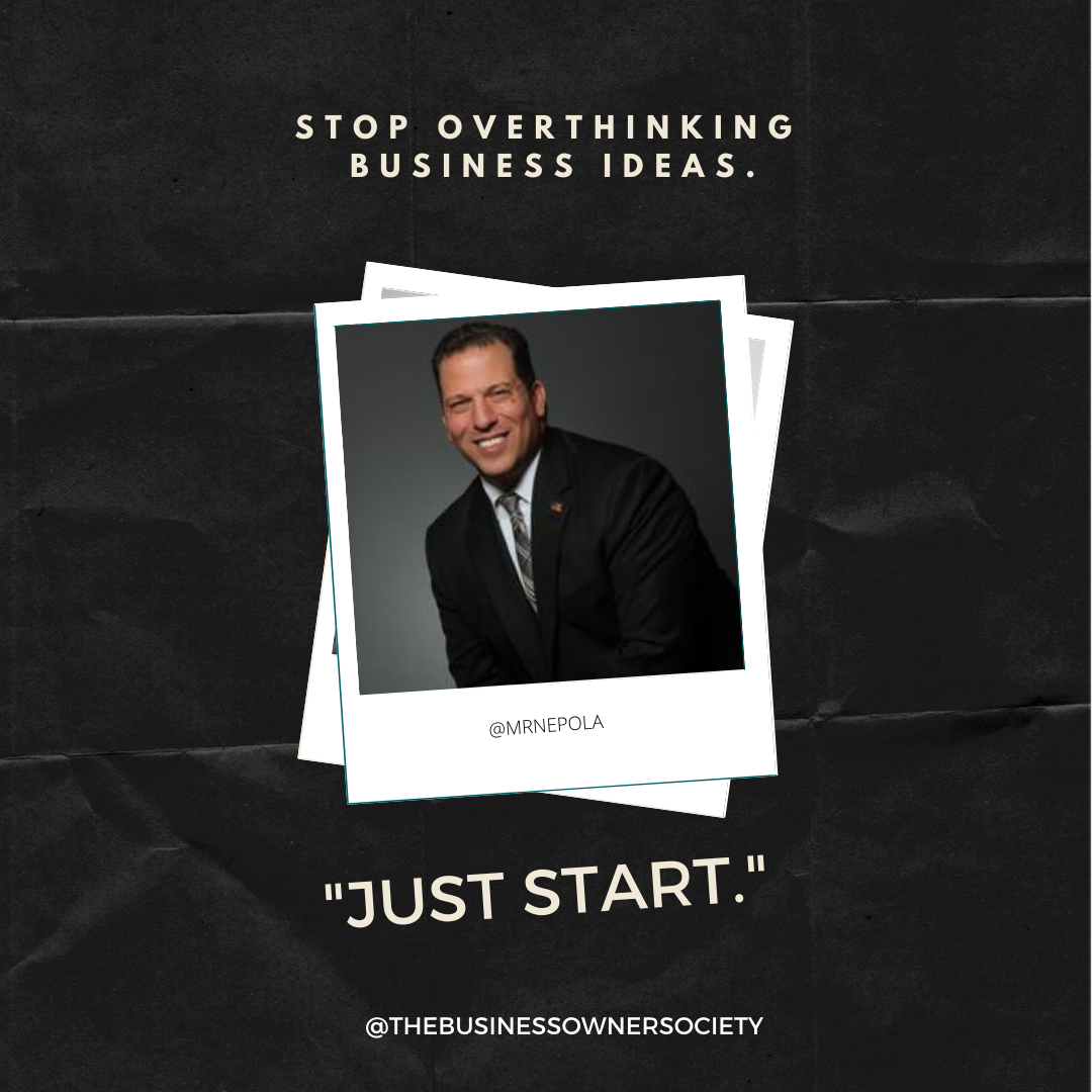 "JUST START!"