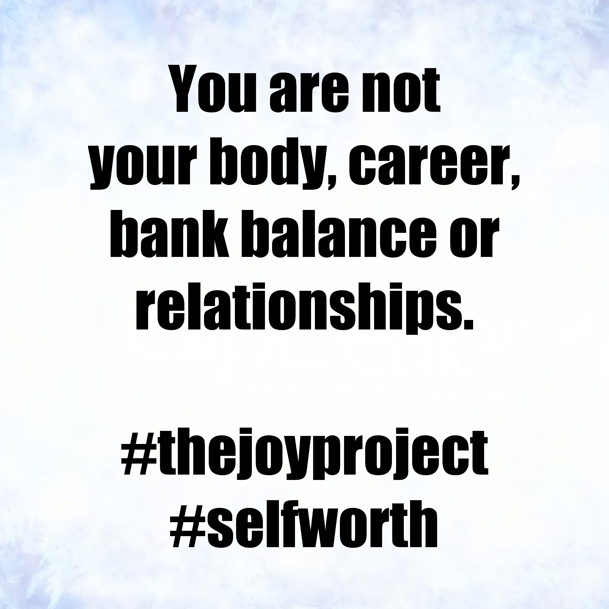 You are Enough