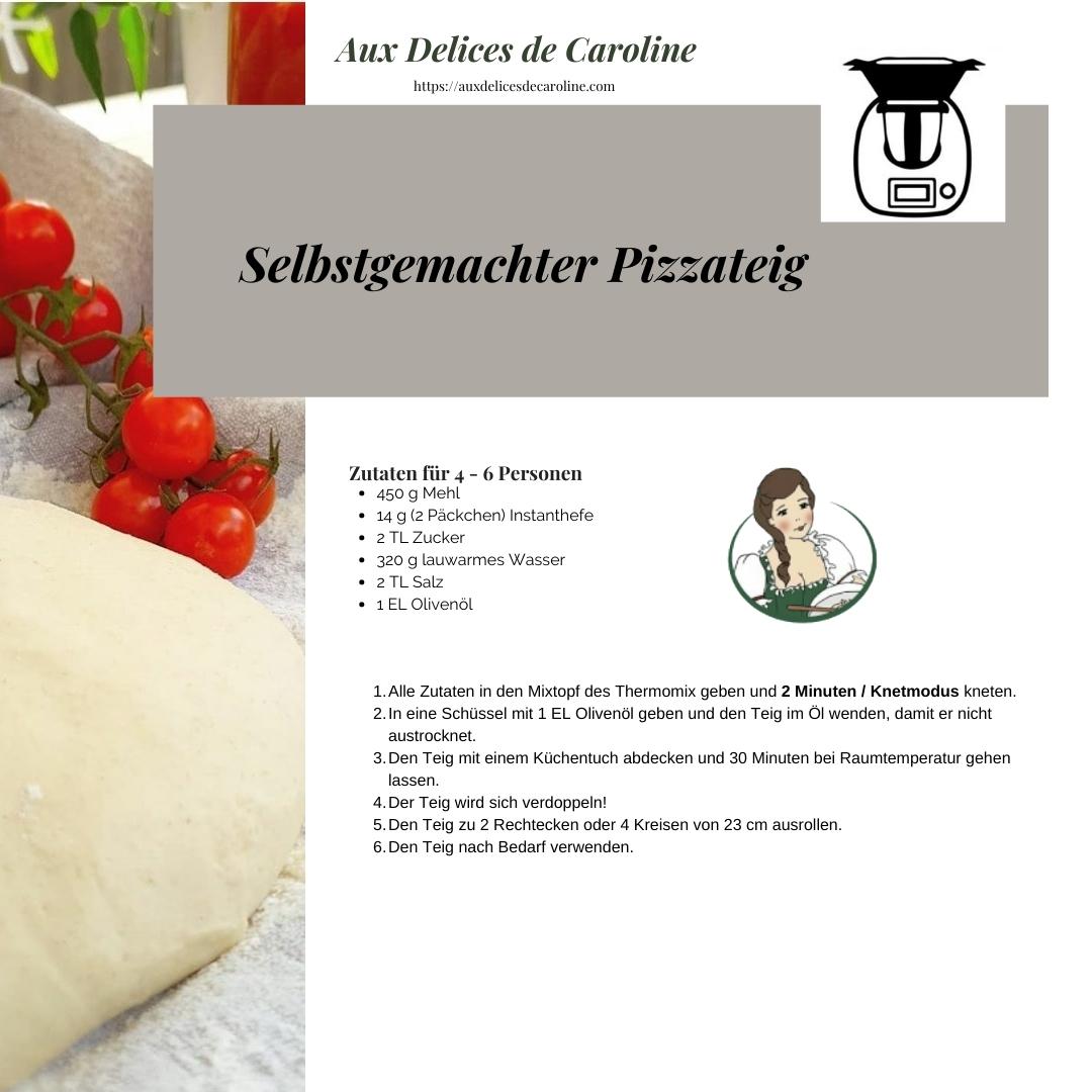Pizza und meine Express Pizza Sauce (Traditionel & Thermomix)