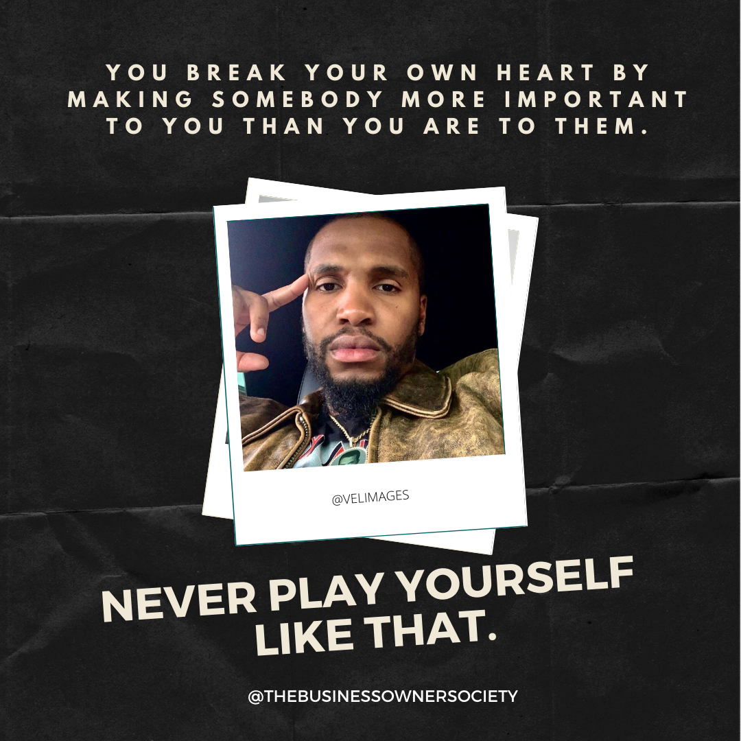 STOP BREAKING YOUR OWN HEART