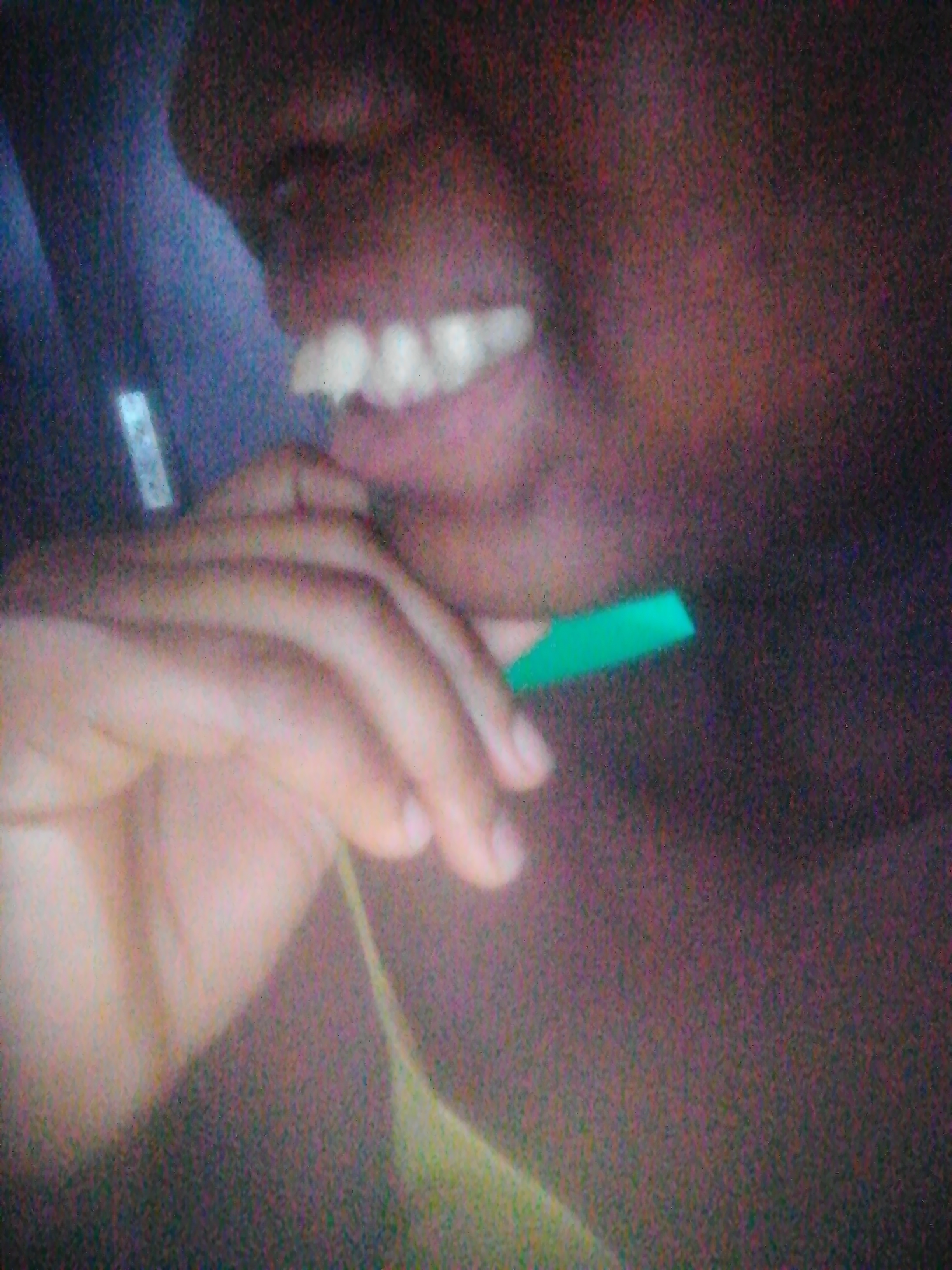Unable to smile