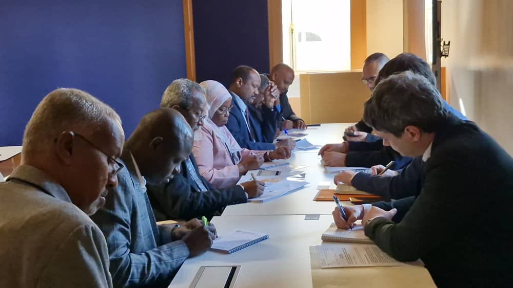 Sudan's visiting delegation to Europe continues its meetings and meets with the Humanitarian Operations Center of the French Ministry of Foreign Affairs and humanitarian officials of the Norwegian Ministry of Foreign Affairs