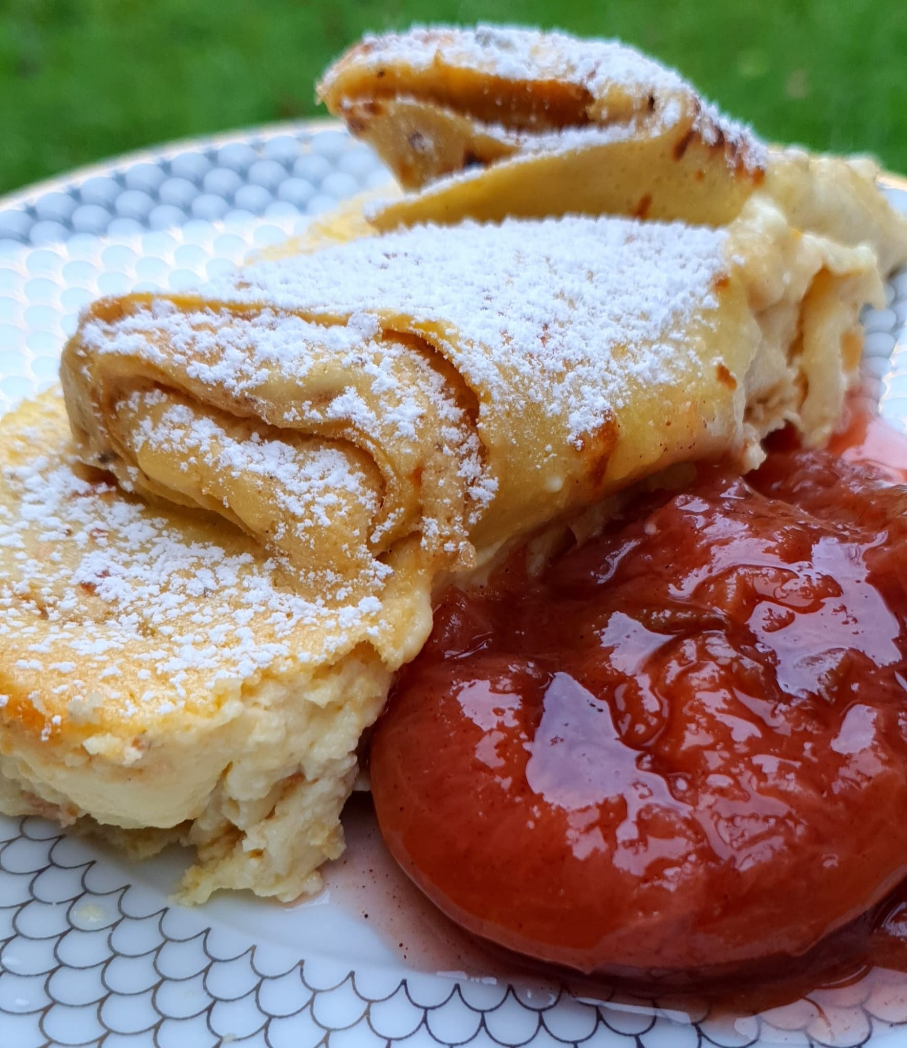 Austrian Cheesecake Crêpes (traditional & Thermomix)