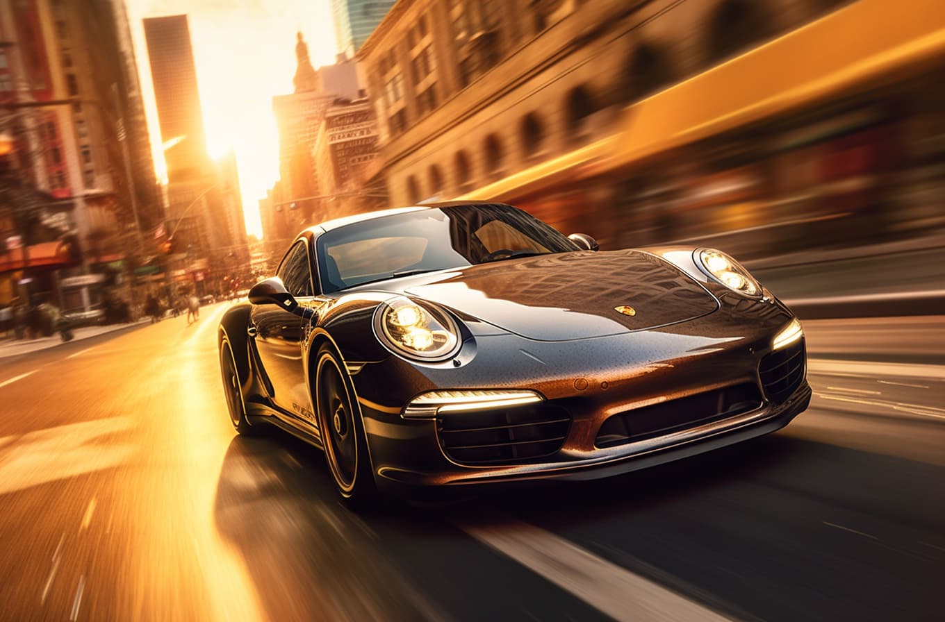 Porsche 911 in New York