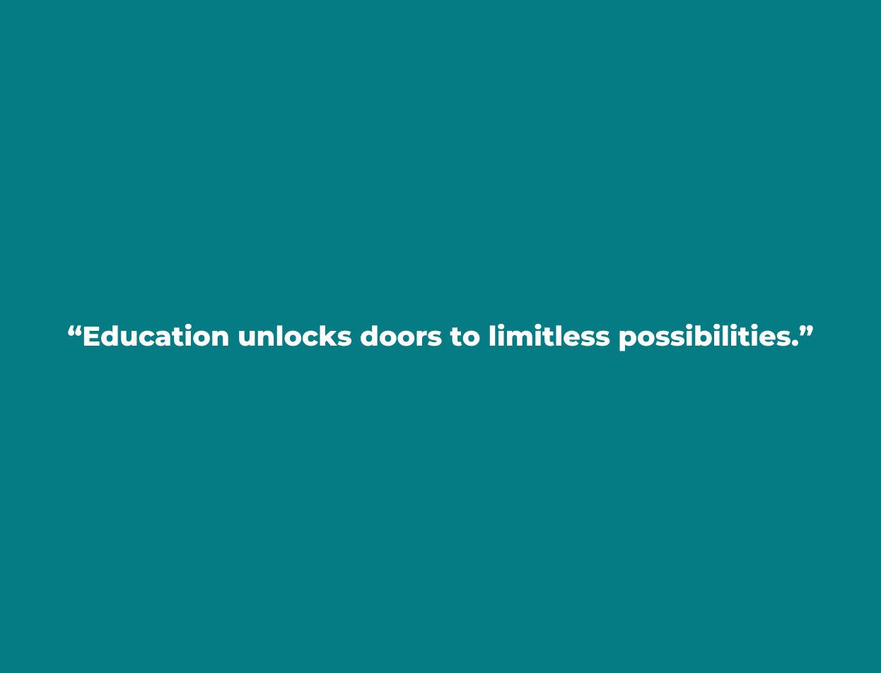 Education Day Six-Word Story