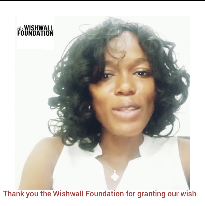 Thank you The Wishwall Foundation