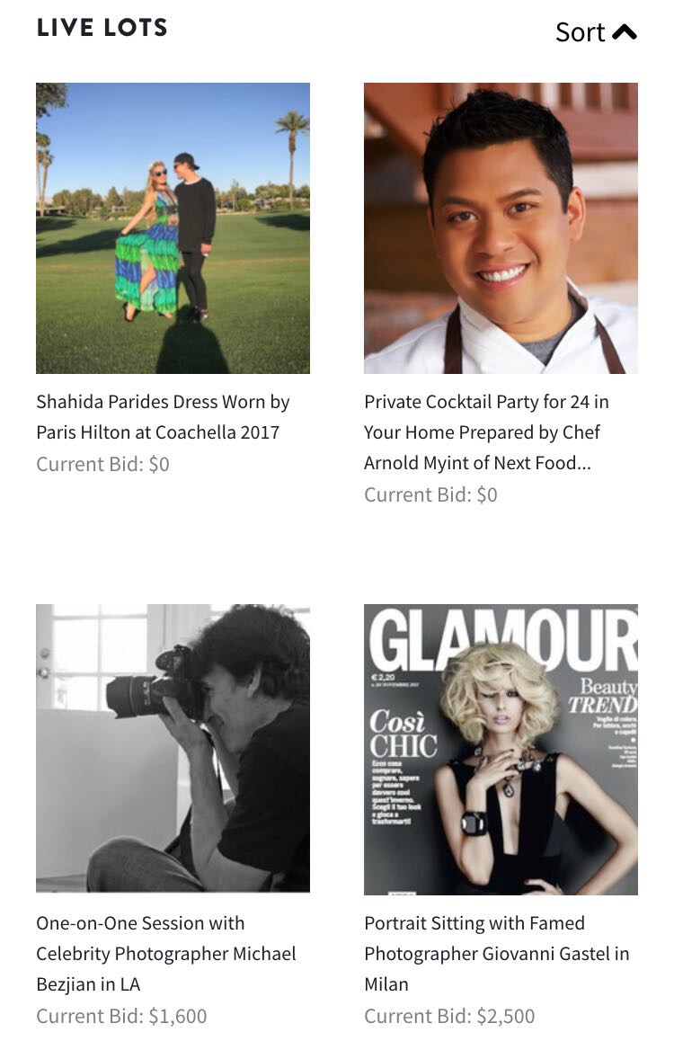 Bid To Support The Wishwall Foundation - Charitybuzz