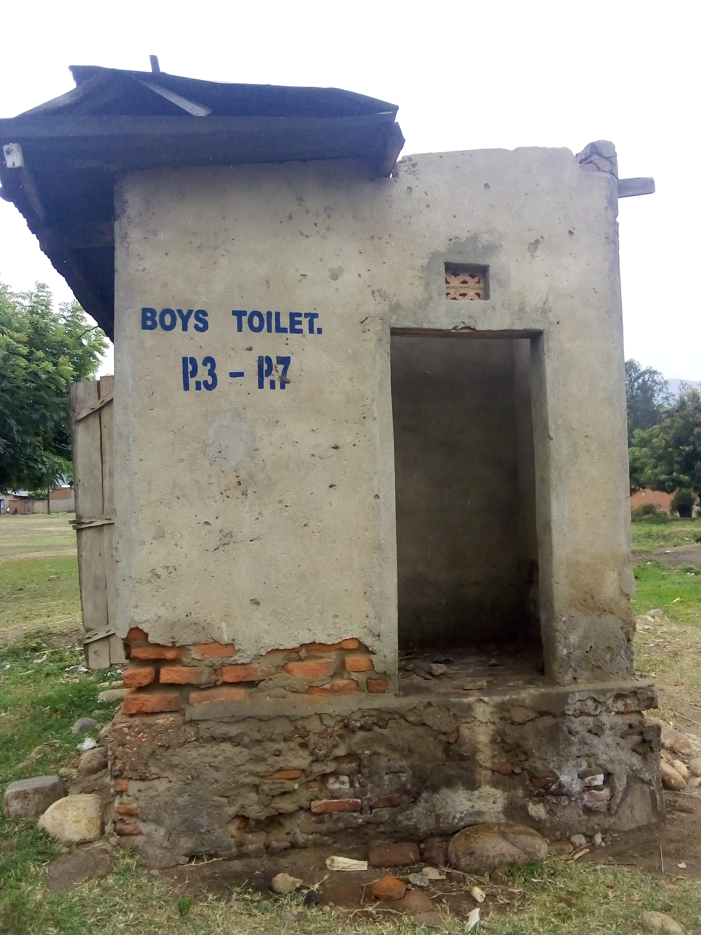 Construction of improved pit latrine for better  sanitation and health