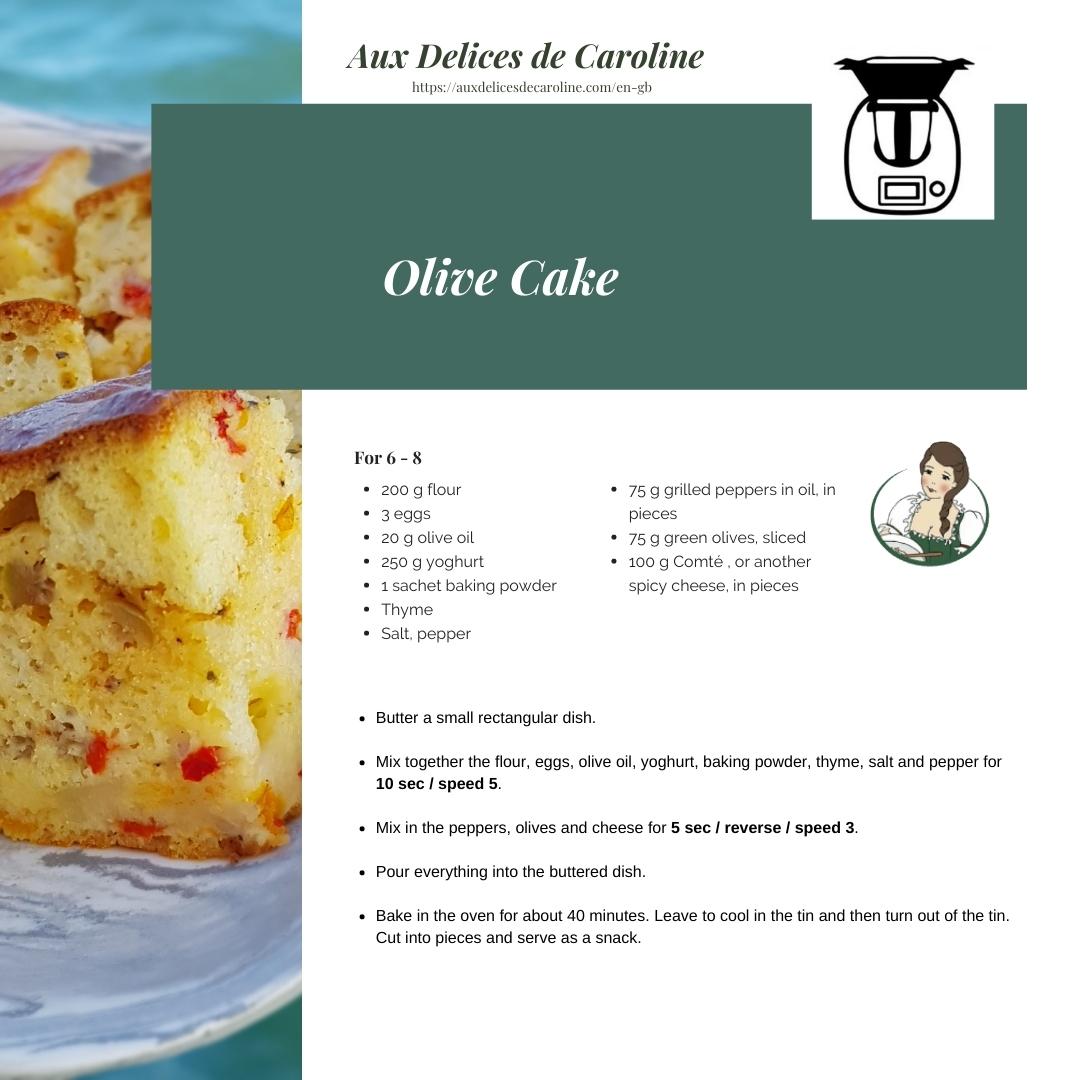 Olive Cake (traditional & Thermomix)