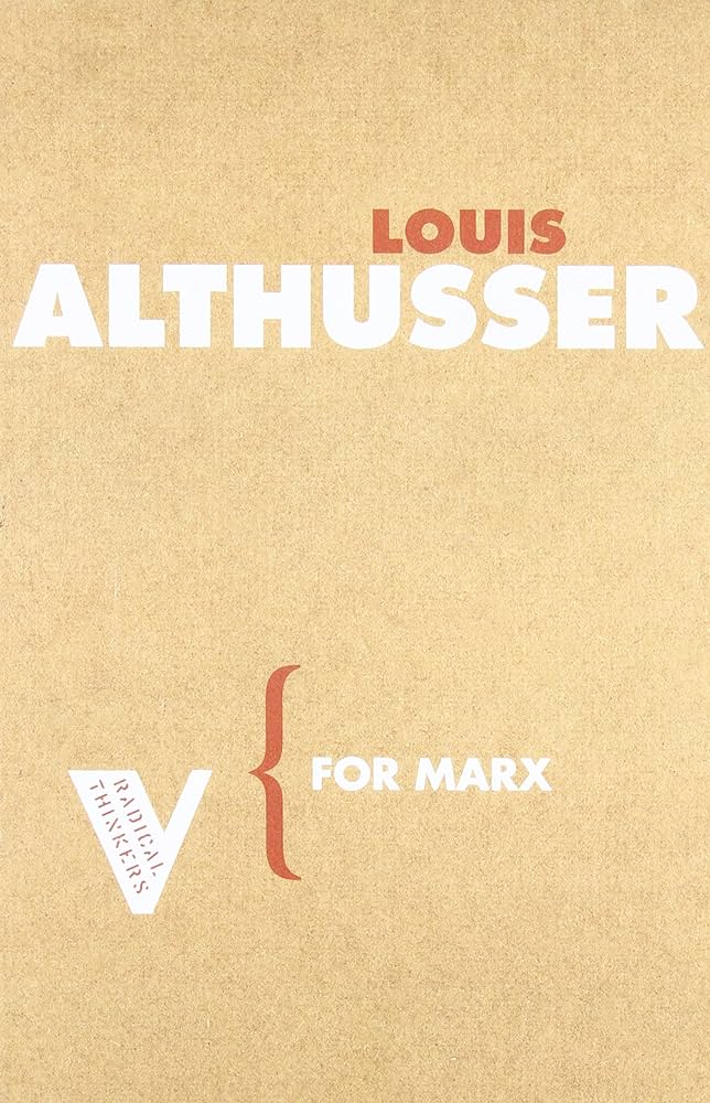 Cover for For Marx