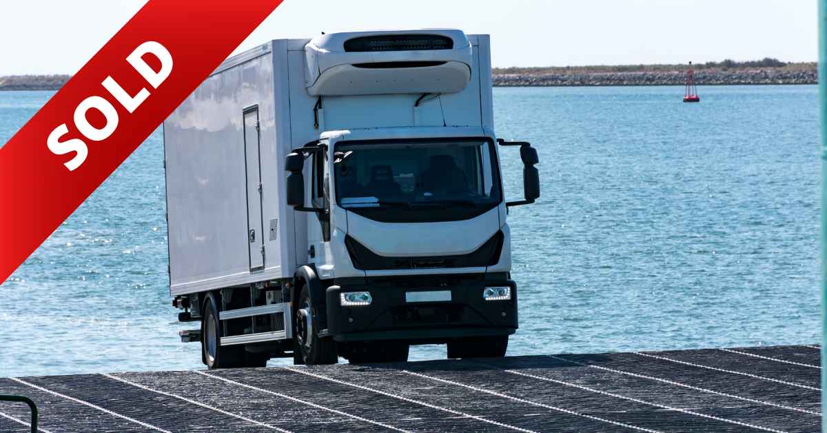 SOLD | REDUCED Wholesale Delivery Contract Run For Sale With Refrigerated Truck Northern Beaches