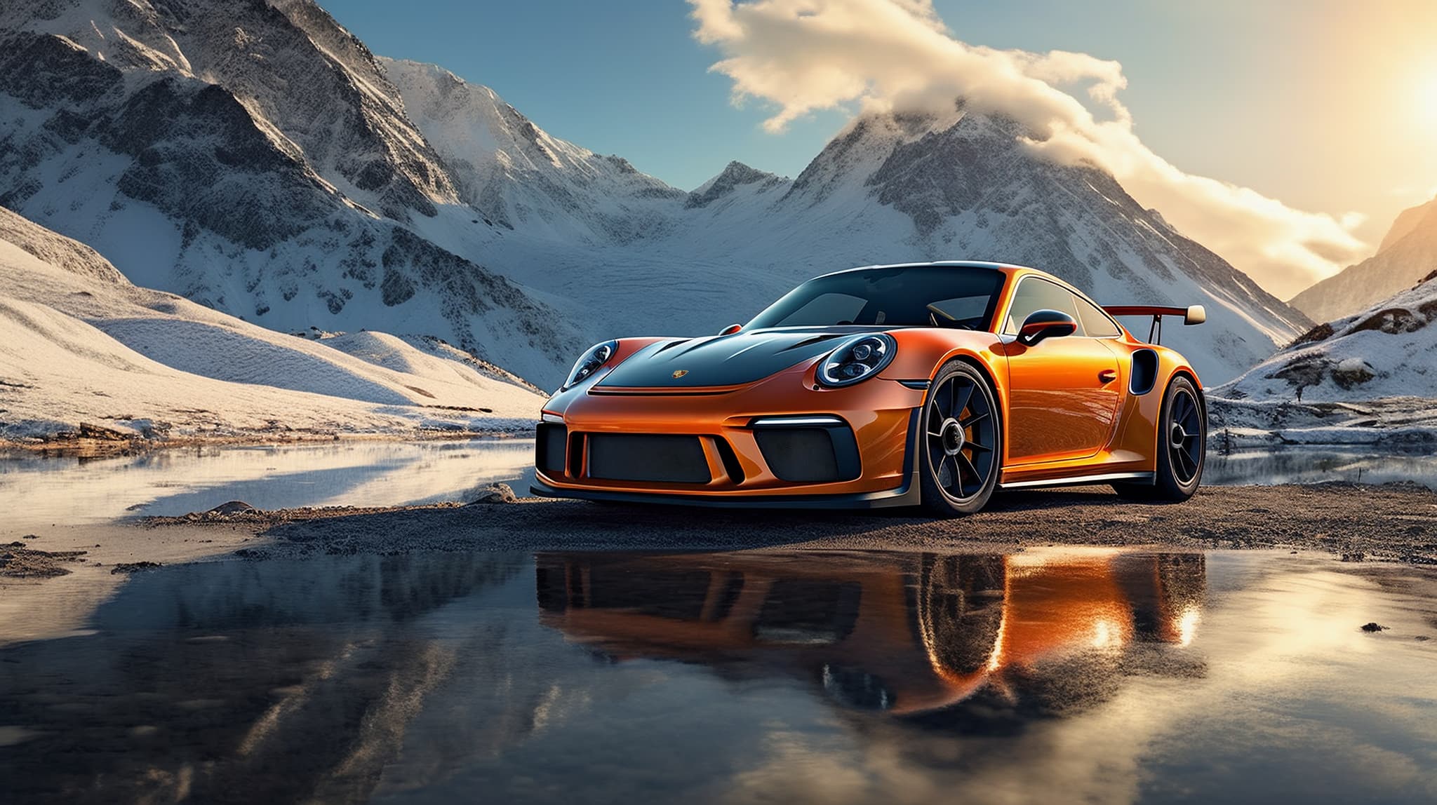 Porsche 911 GT3 on Mount Everest