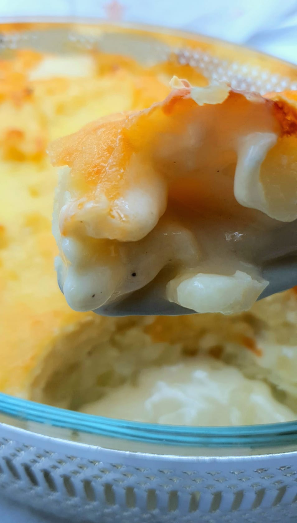 Quick potato gratin Dauphinois (traditional and Thermomix)
