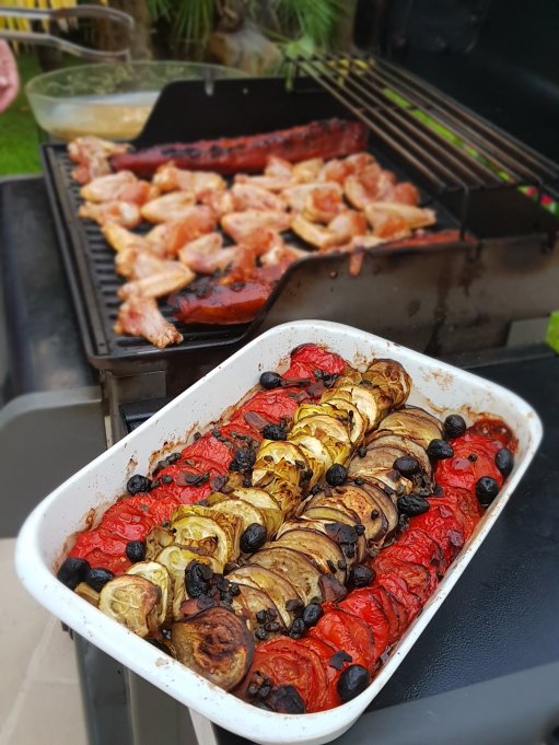 Provenzalische Tian mit Sommergemüse