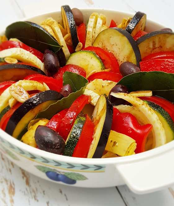 Provenzalische Tian mit Sommergemüse