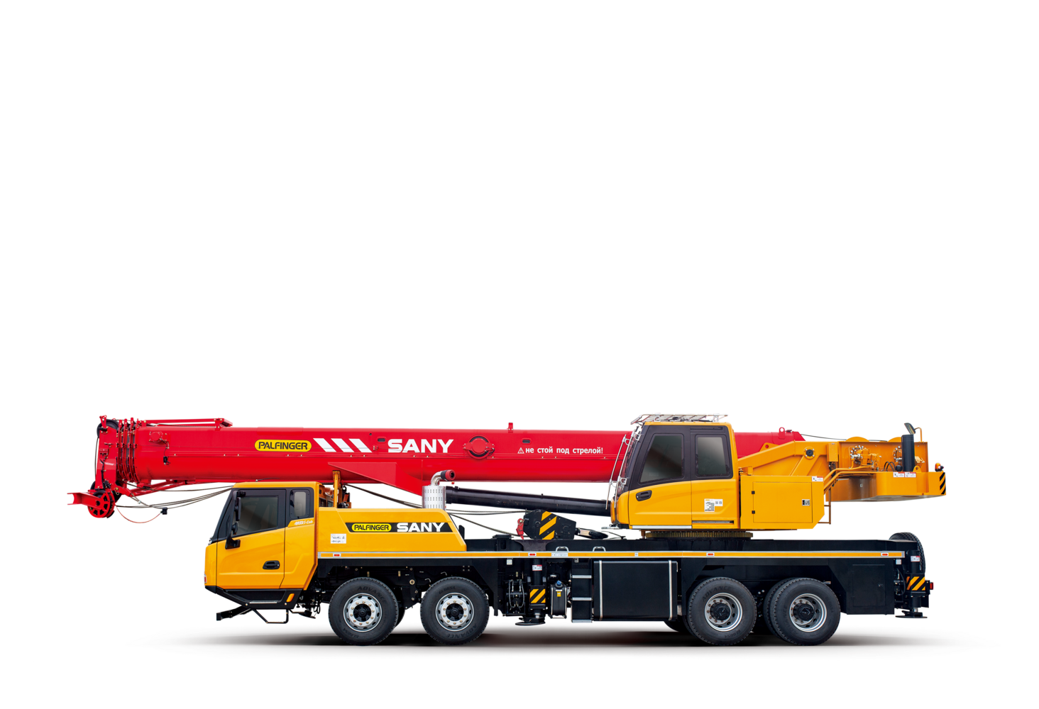 Автокран STC550T5 55 тонн 45 метров + 16 метров гусек