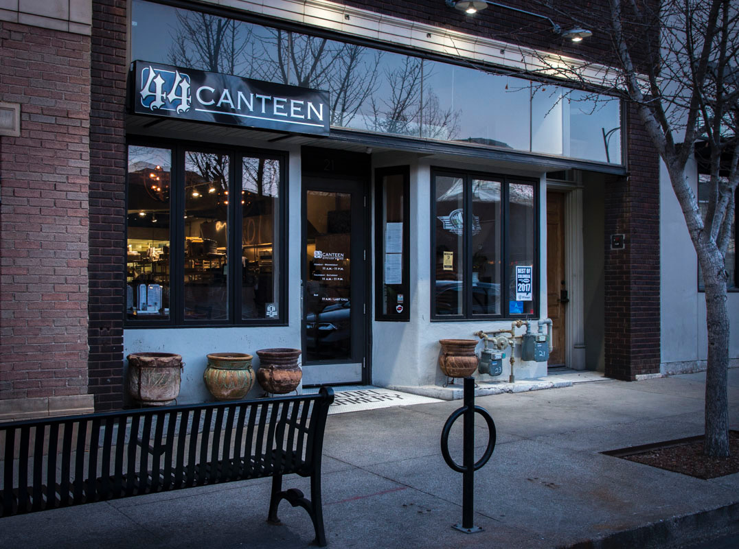 Try 44 Canteen’s Dynamic Menu in Columbia, MO.