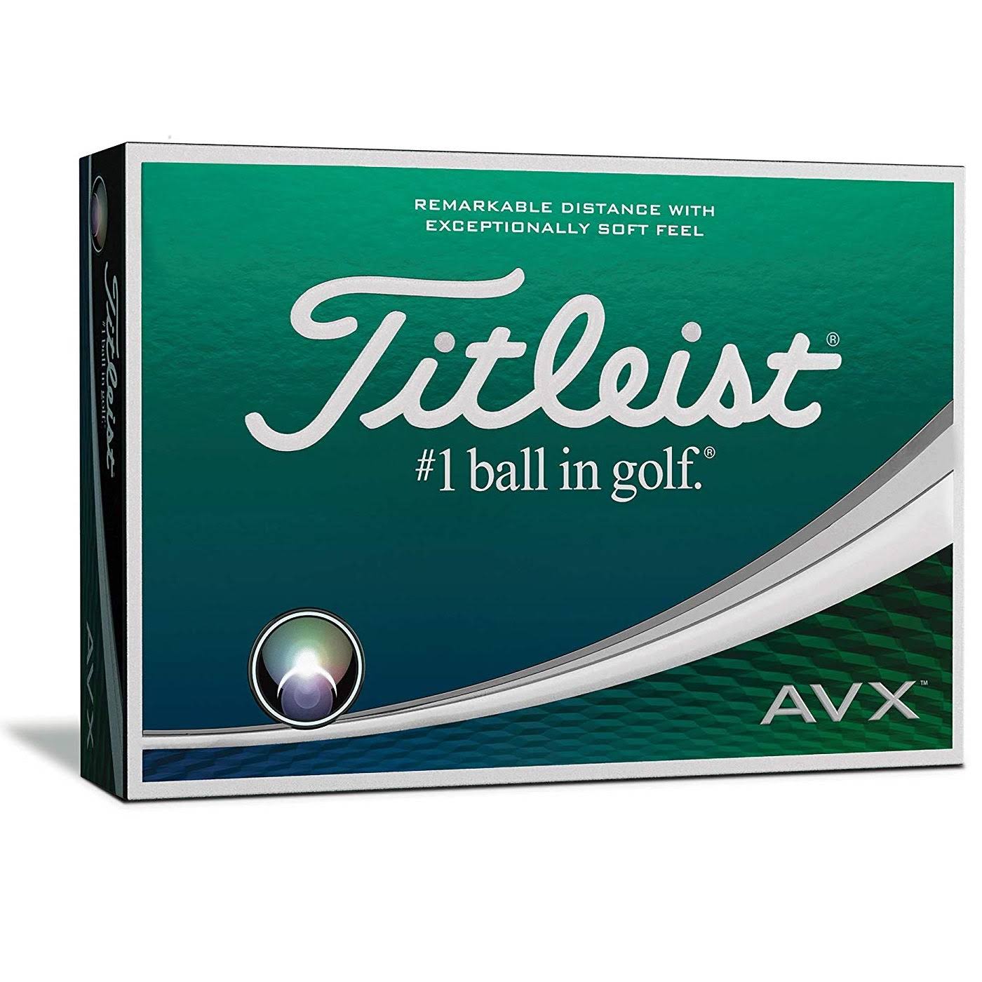 Titleist AVX Golf Balls White