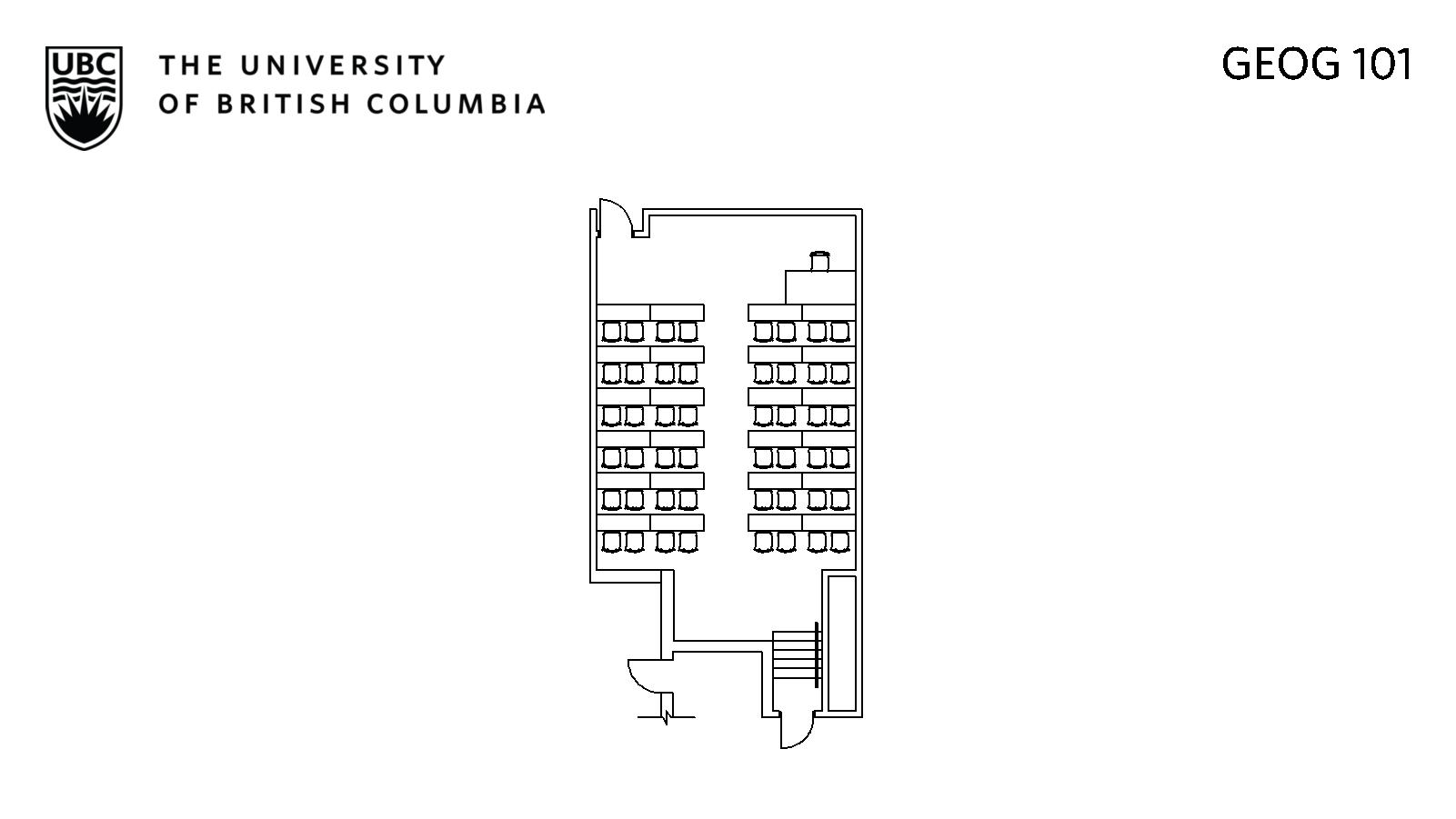 Classroom layout