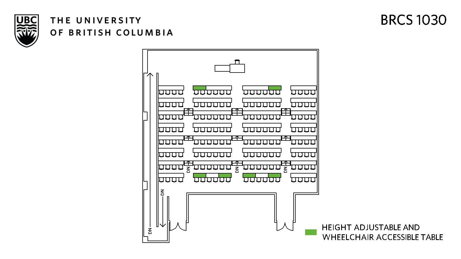 Classroom layout