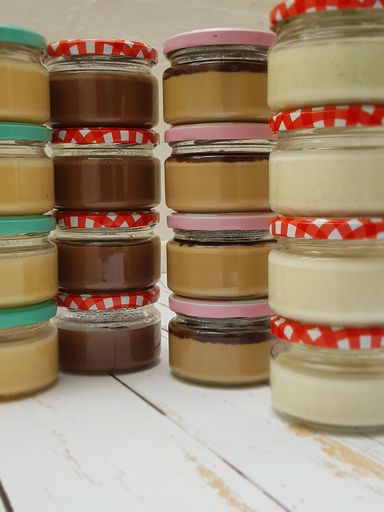 Quick chocolate dessert cream (traditional & Thermomix)