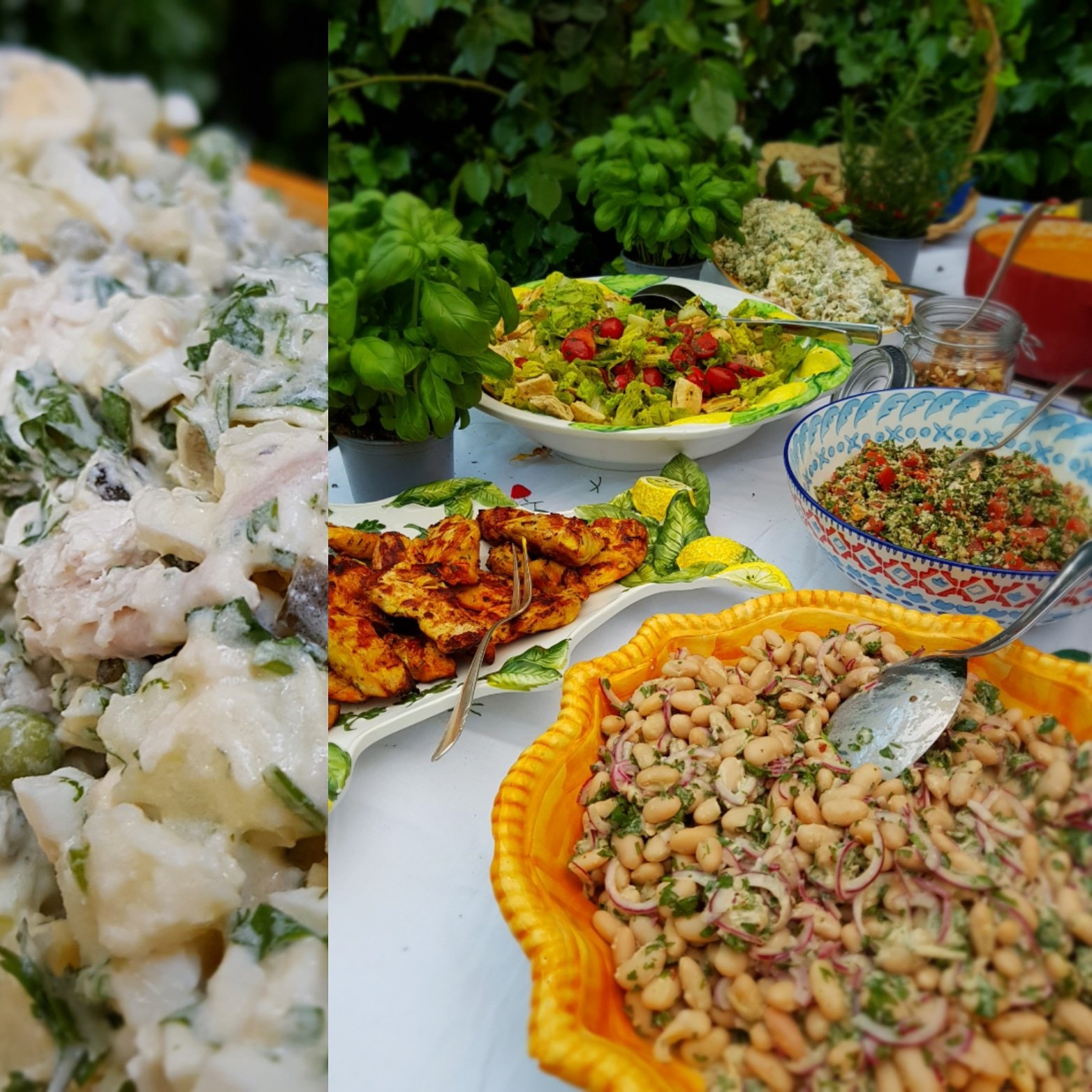 Salade Olivier - salade de pommes de terre russe