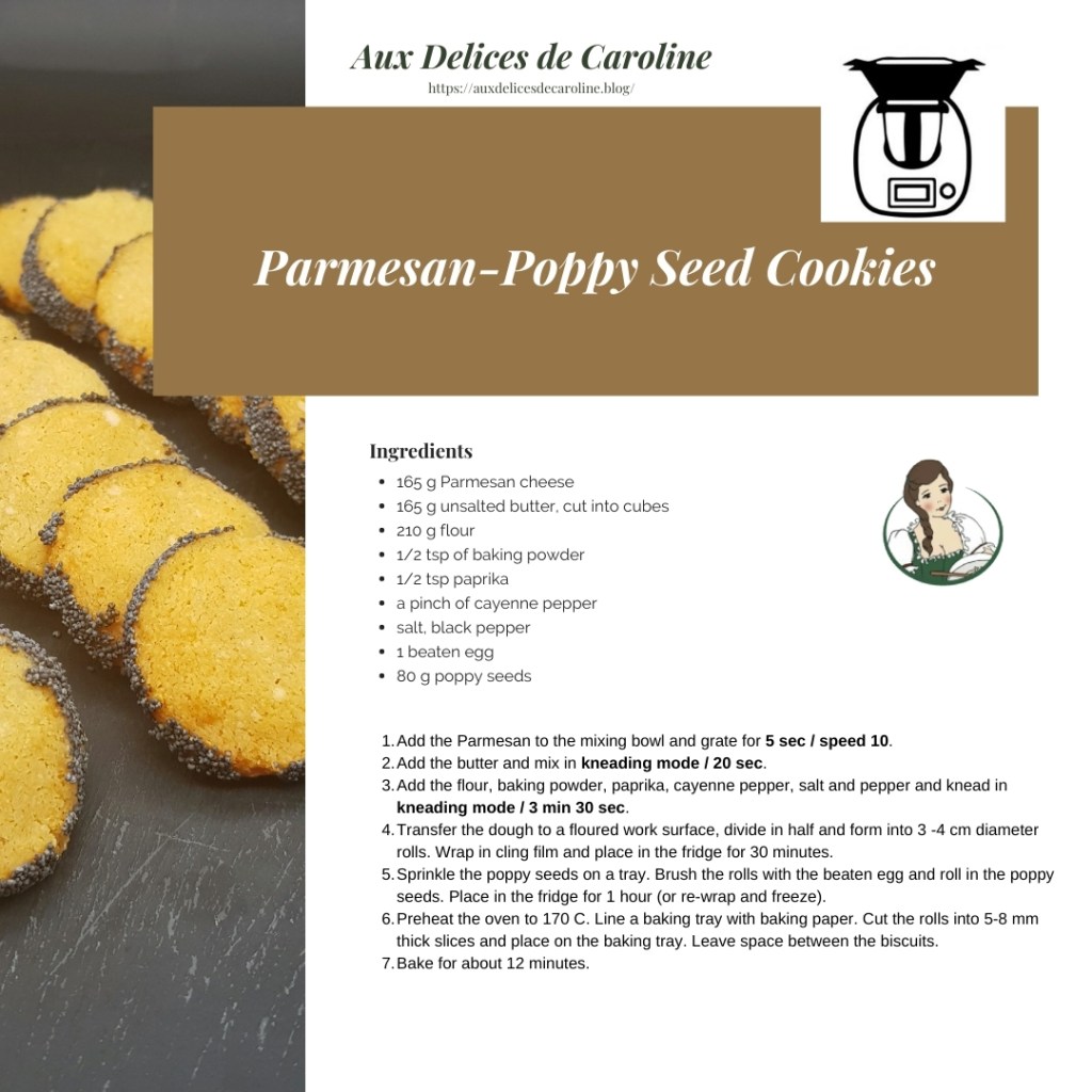 Parmesan and Poppy Biscuits (Traditional & Thermomix)