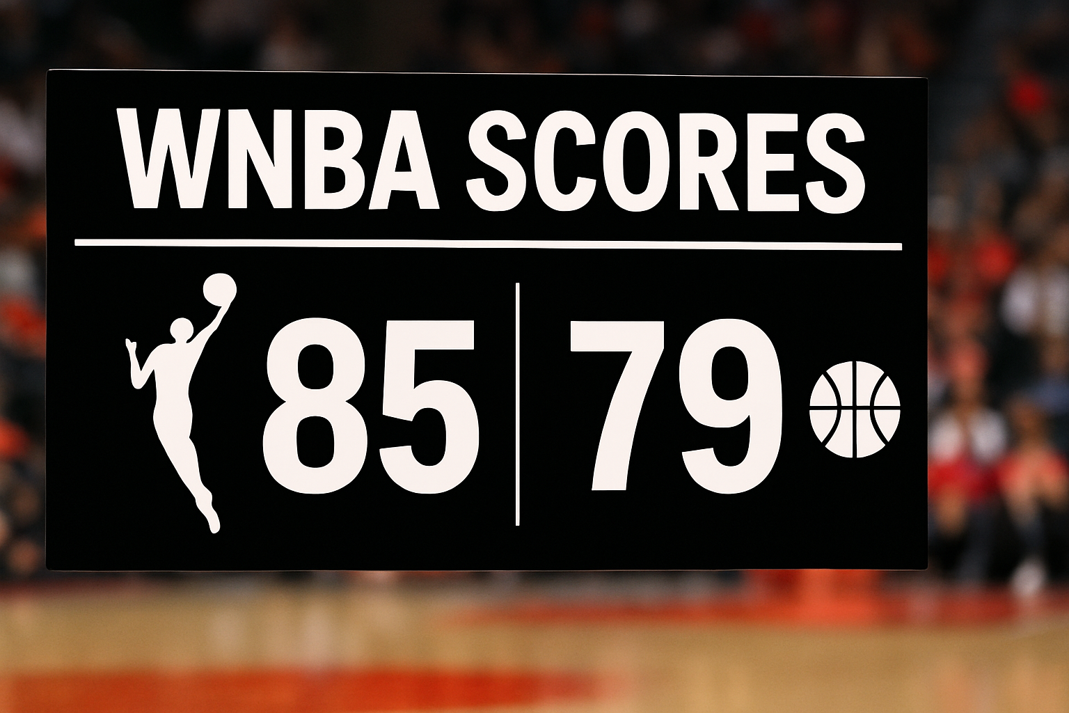 wnba scores
