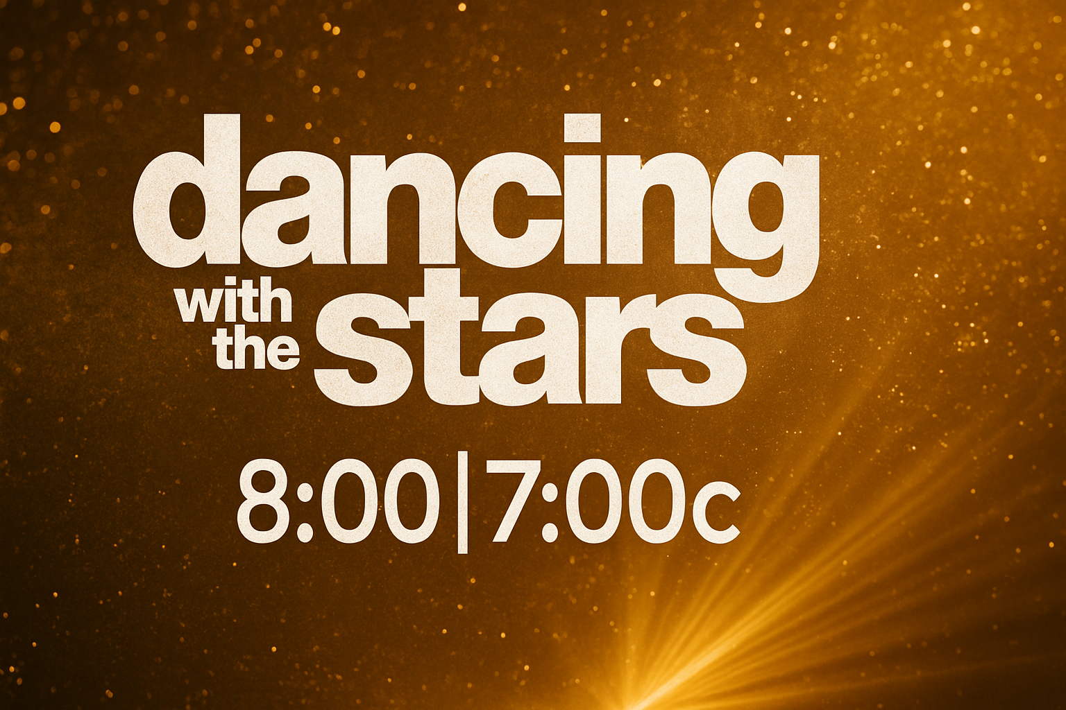 what time is dancing with the stars on