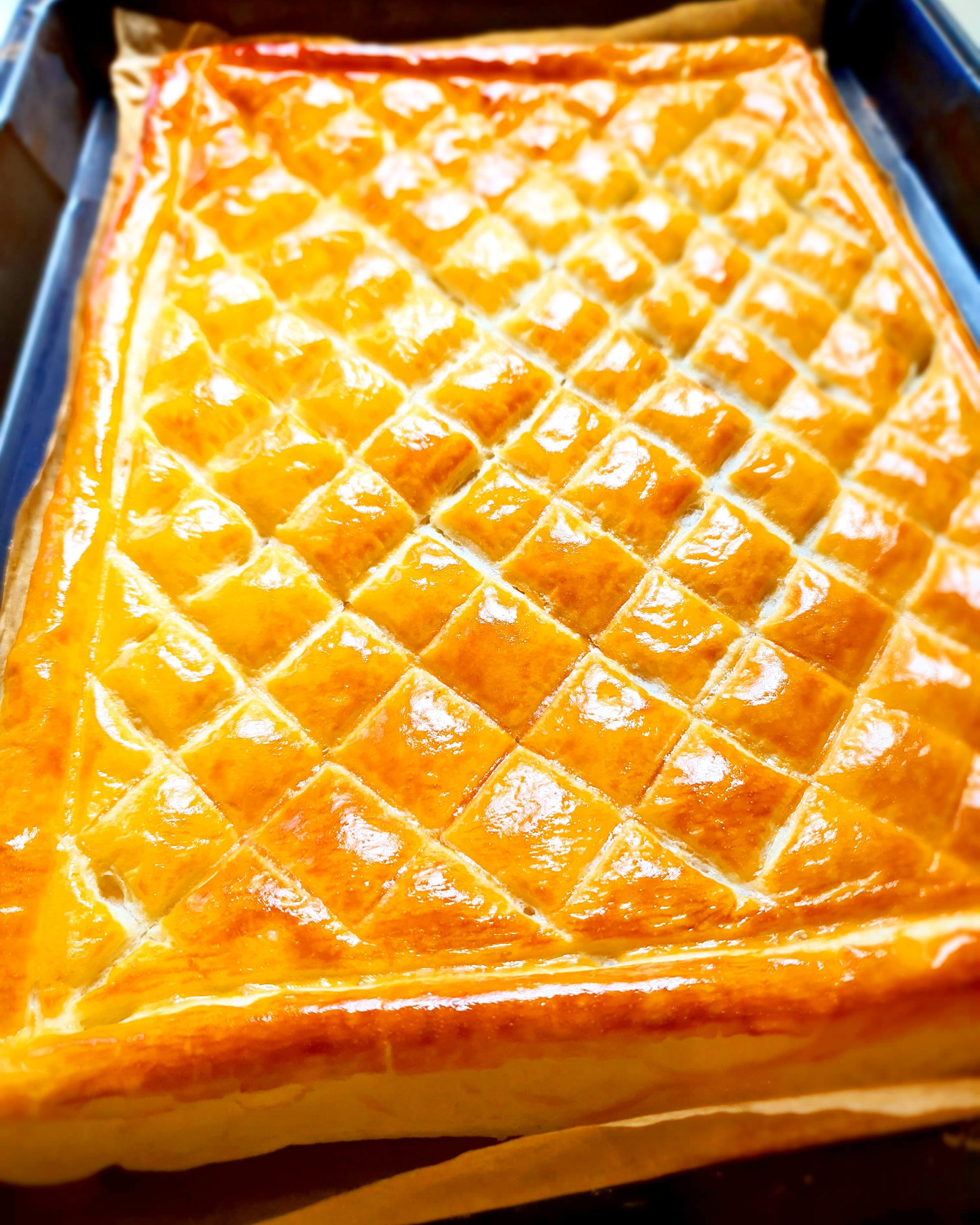 Schnelle knusprige Frucht Tarte (traditionnel & Thermomix)