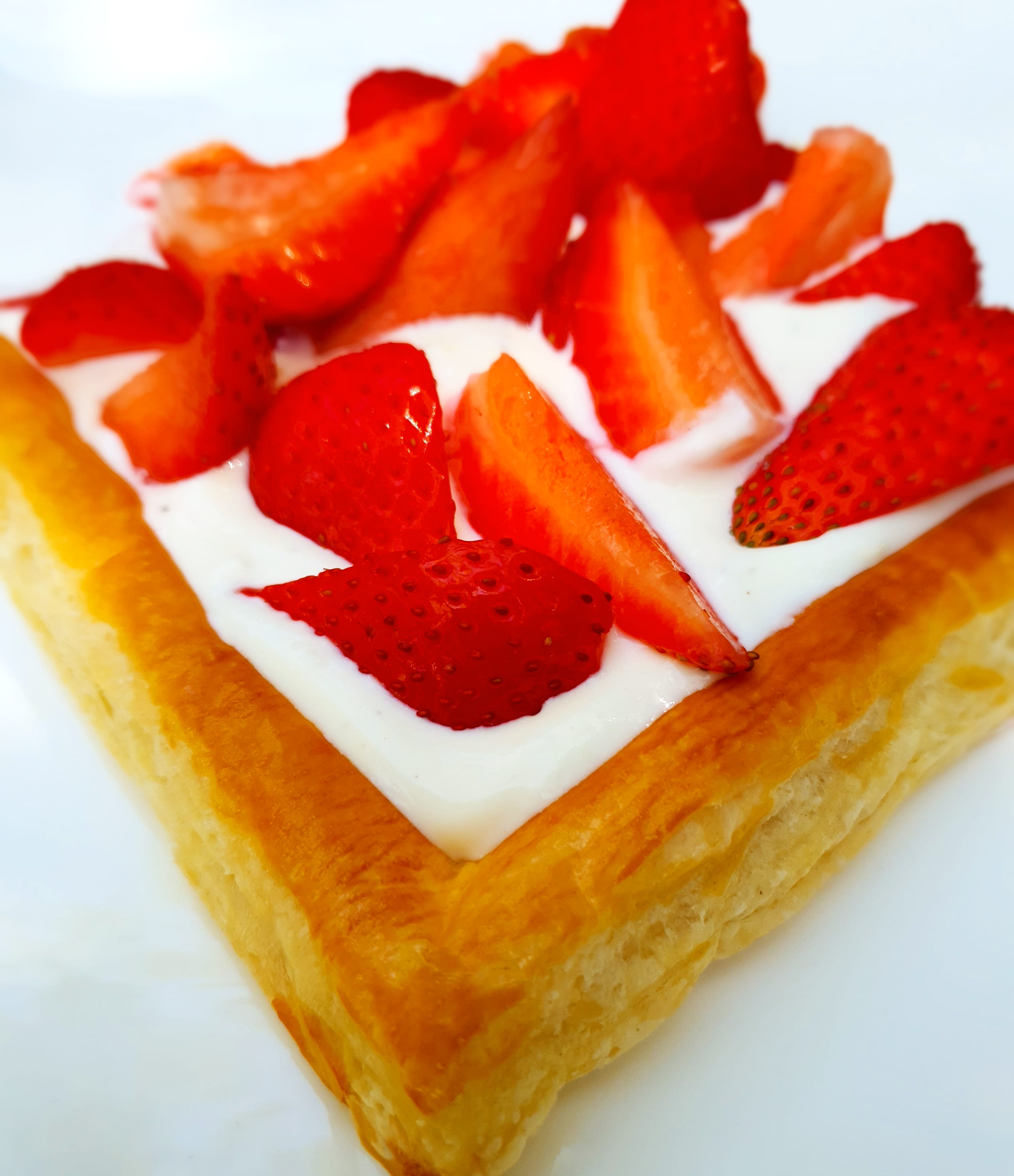 Schnelle knusprige Frucht Tarte (traditionnel & Thermomix)