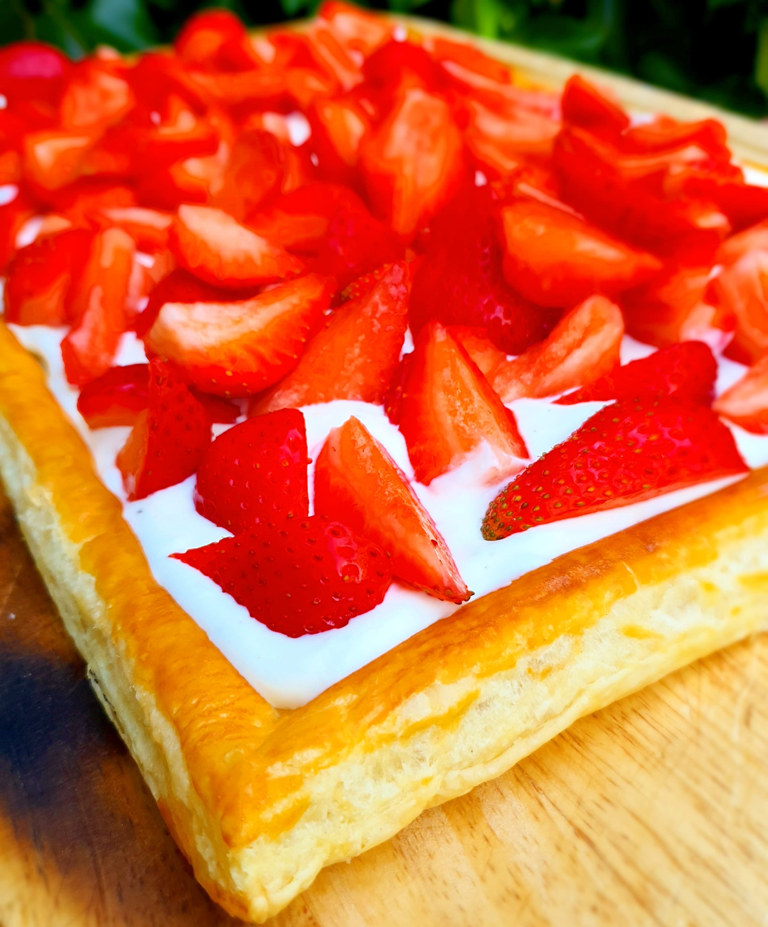 Schnelle knusprige Frucht Tarte (traditionnel & Thermomix)