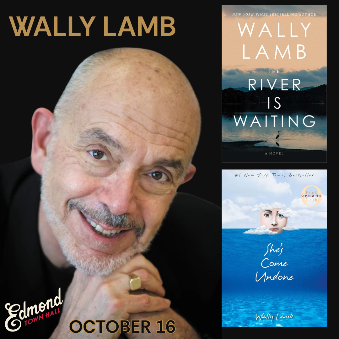 Novelist Wally Lamb comes to Edmond Town Hall on October 16