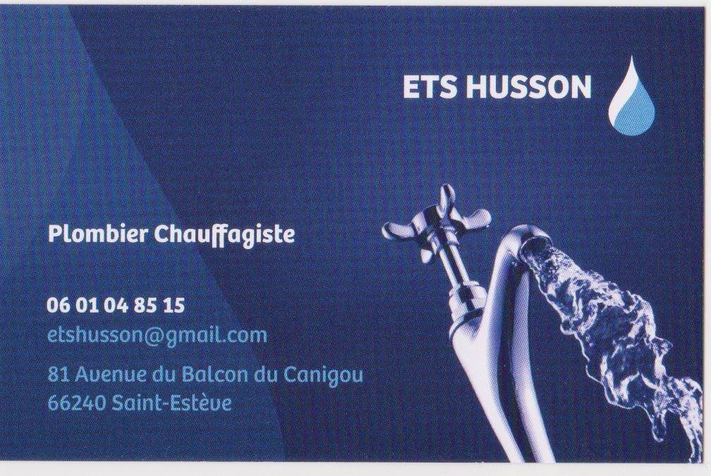 ETS HUSSON - Plombier Chauffagiste