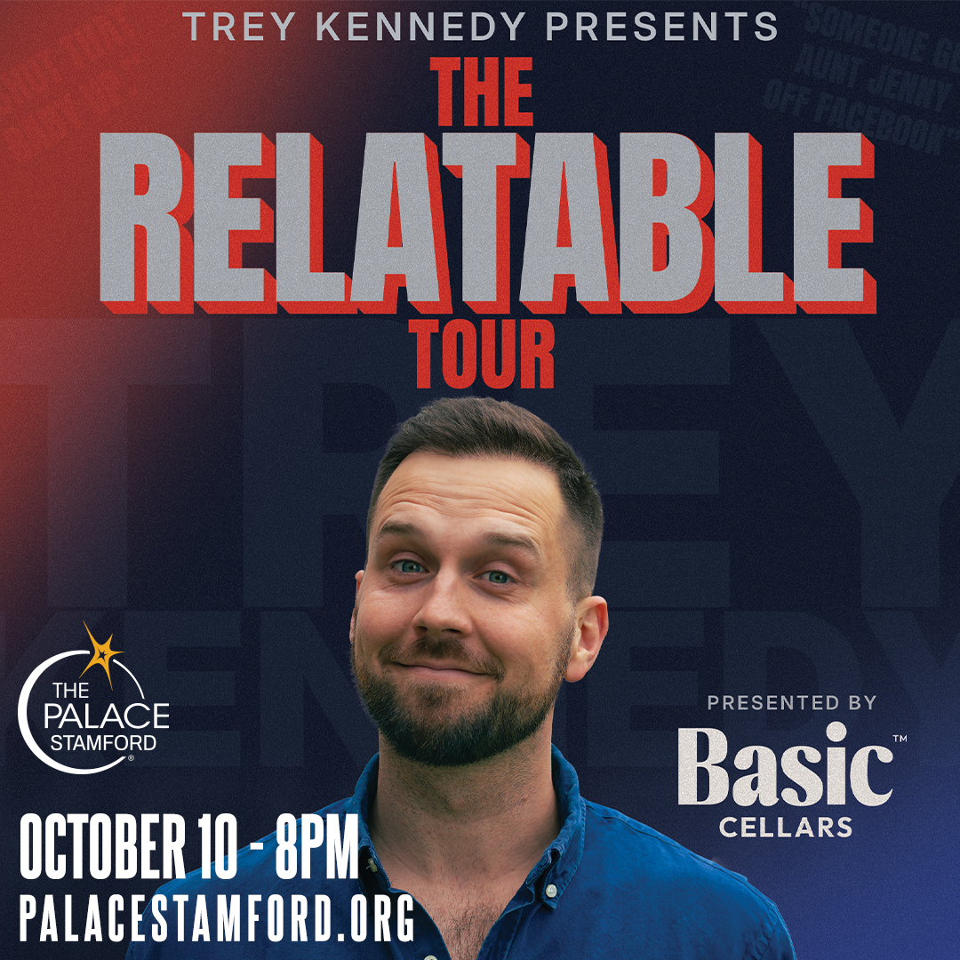 Trey Kennedy The Relatable Tour at The Palace Theatre Stamford October 10