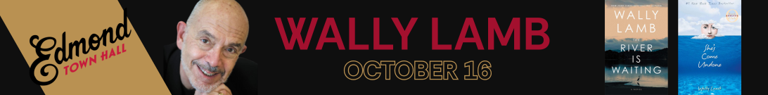 Novelist Wally Lamb comes to Edmond Town Hall on October 16