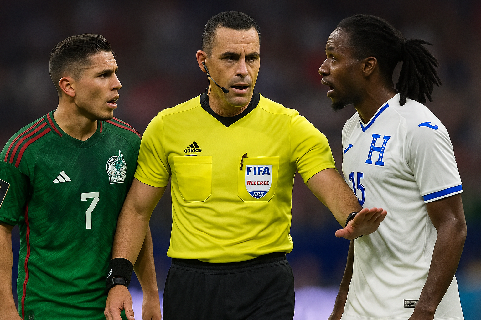 mexico vs honduras referee