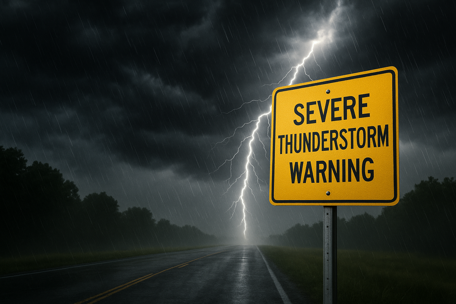 severe thunderstorm warning