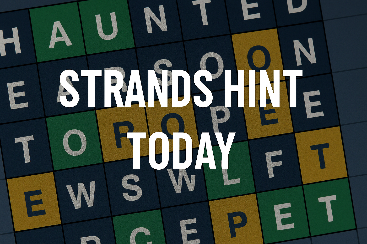 strands hint today