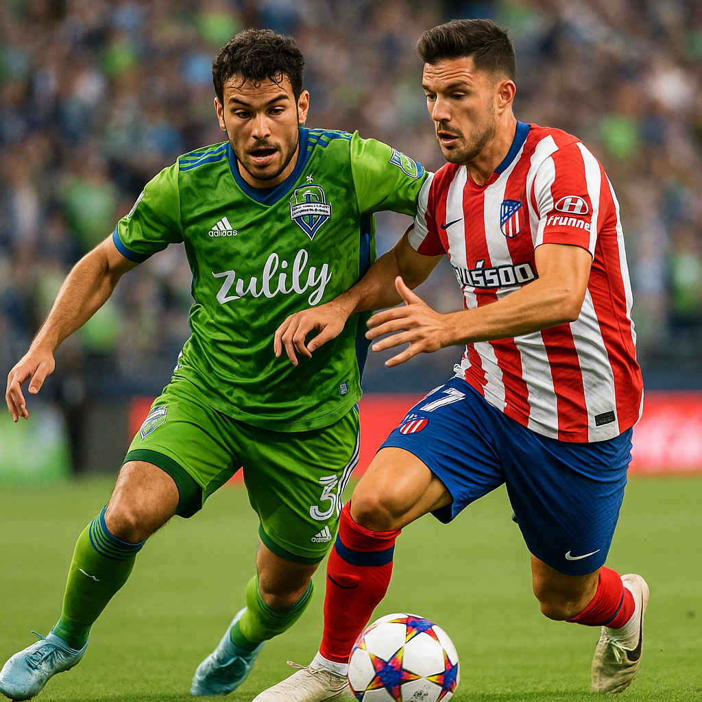 seattle sounders - atlético madrid