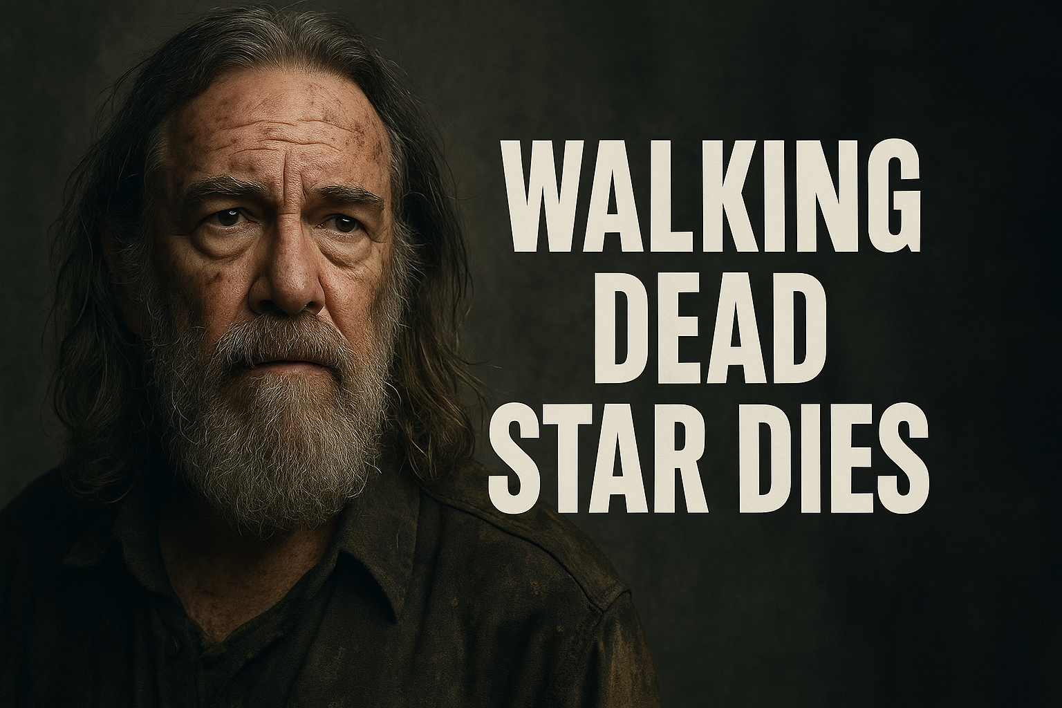 walking dead star dies