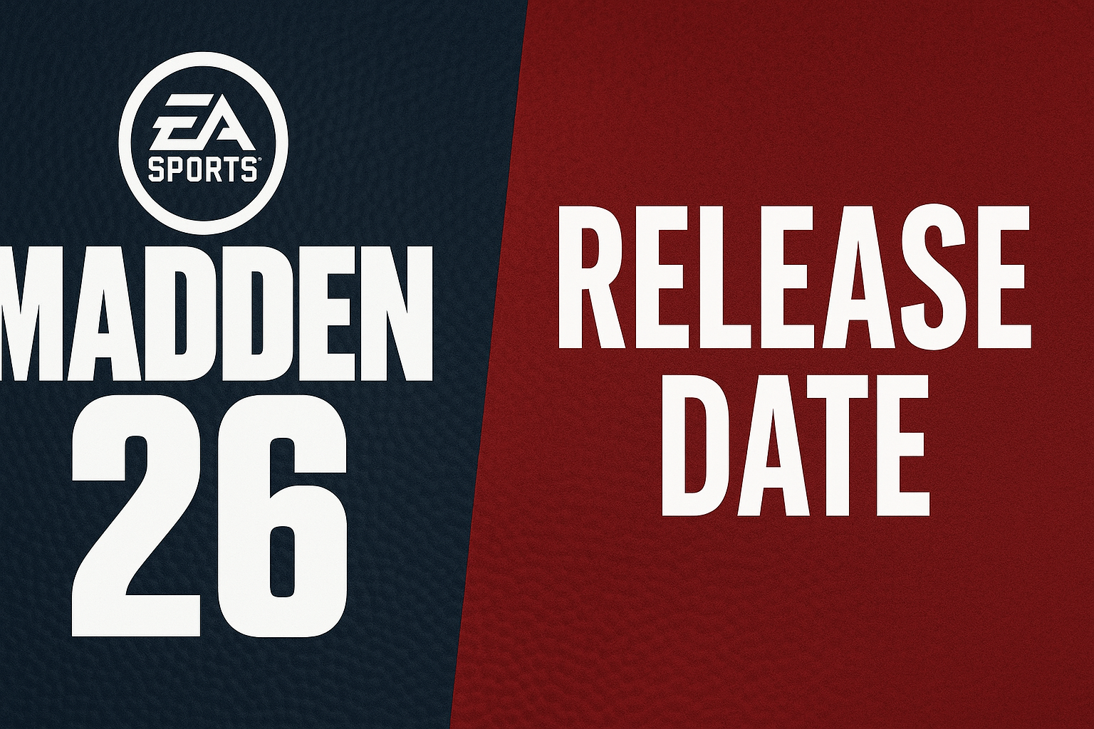 madden 26 release date